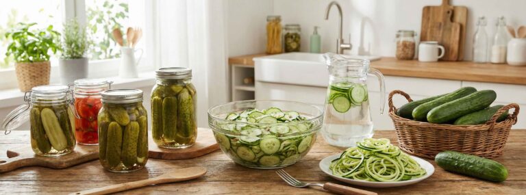 7 Different Ways to Use Up Extra Cucumbers