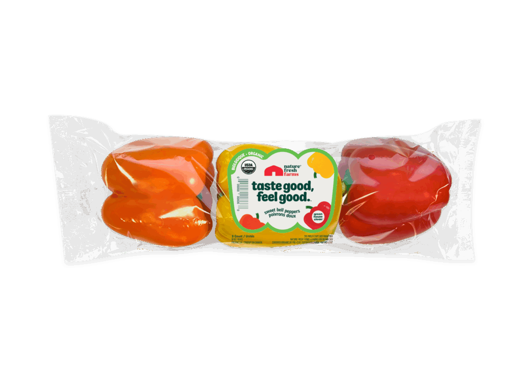 Organic Bell Peppers 3 ct