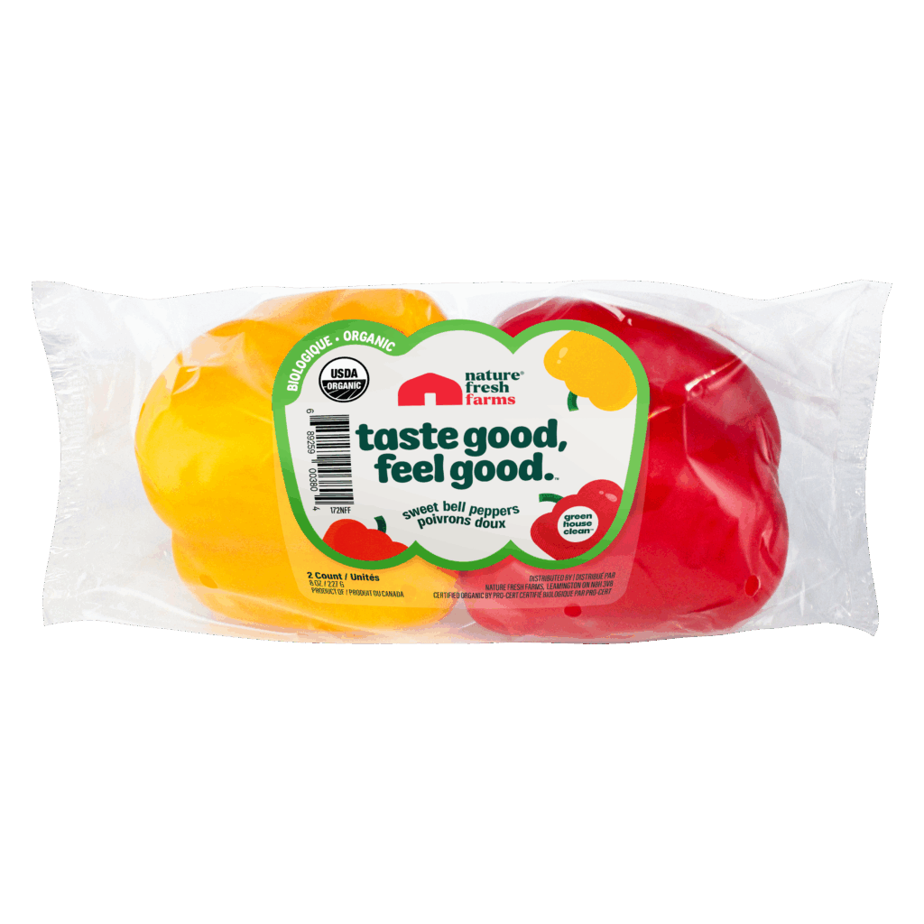 Organic Bell Peppers 2 ct