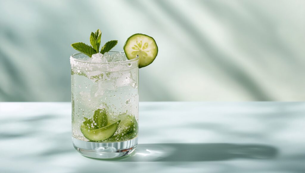 Cucumber Mojito Mocktail