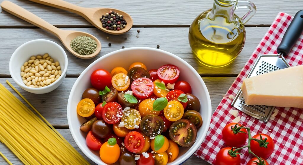 Cherry Tomato Berry Salad