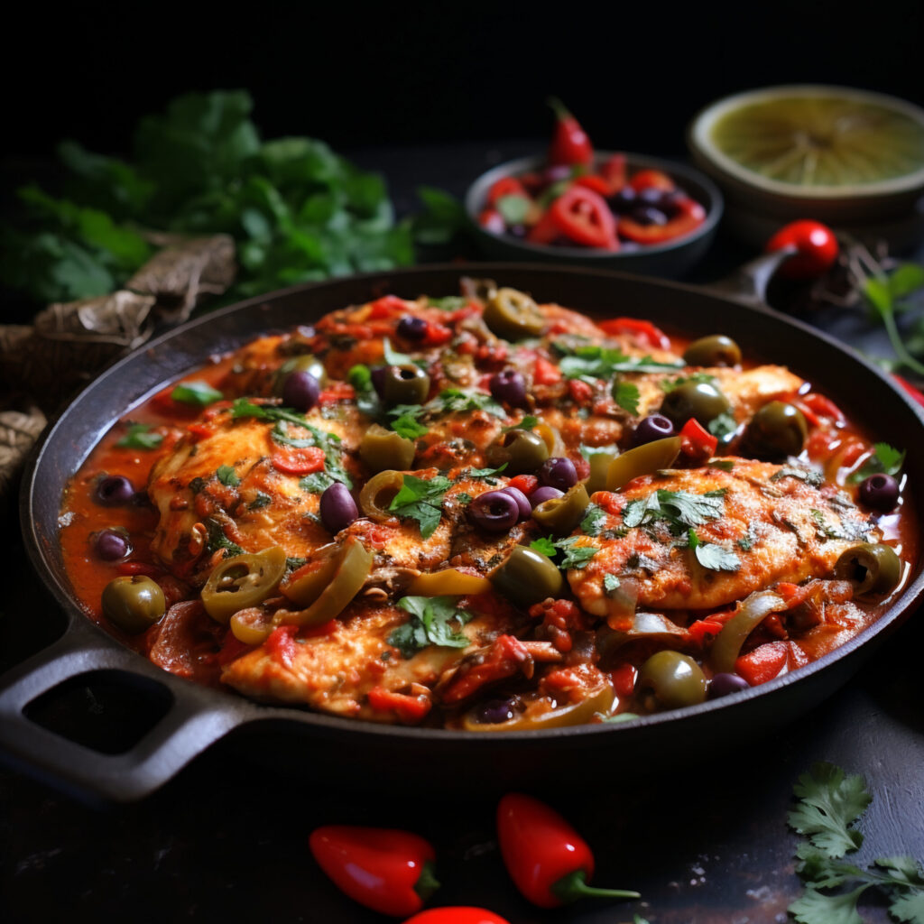 Grilled Chicken Veracruz