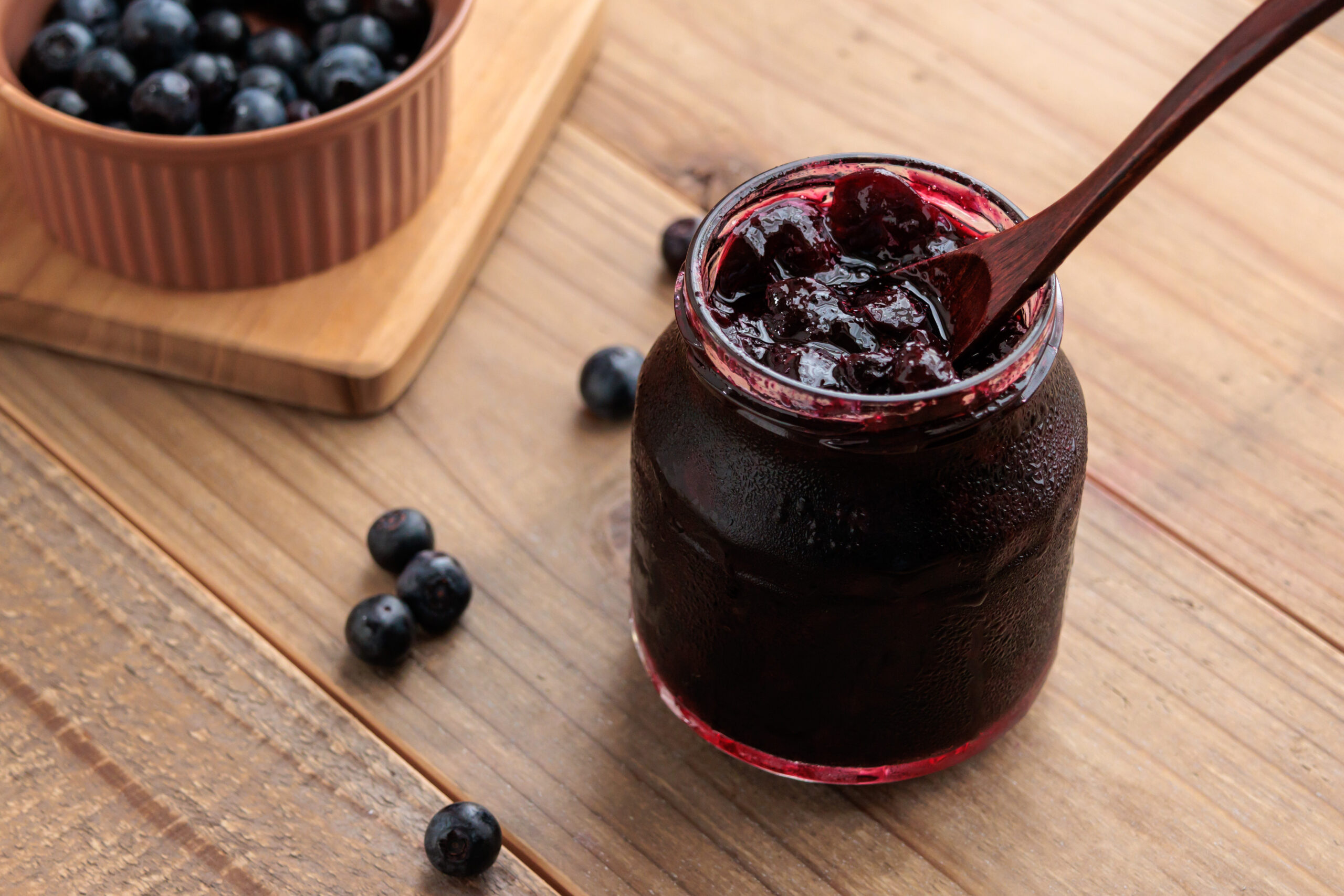 Green Tomato Blueberry Jam