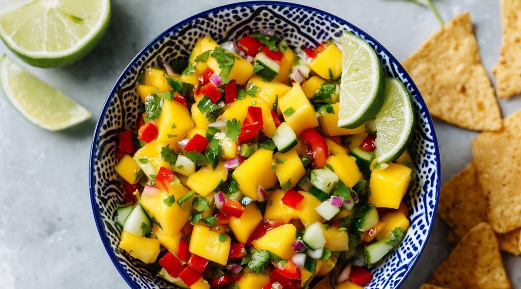 Bell Pepper & Mango Asian Salsa