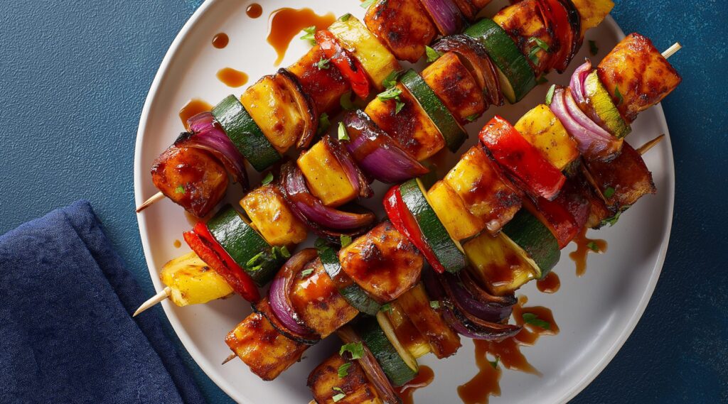 Bell Pepper & Pineapple Kabobs