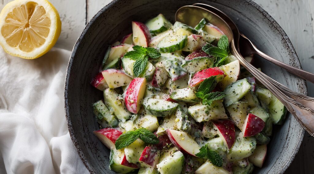 Crisp Cucumber Apple Dip