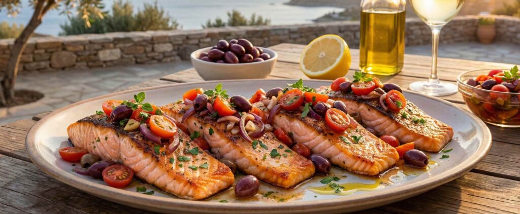 Grecian Tomato Salmon