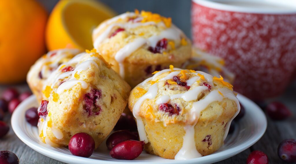 Sweet Thrills™ Seedless Mini Peppers & Orange Cranberry Muffins