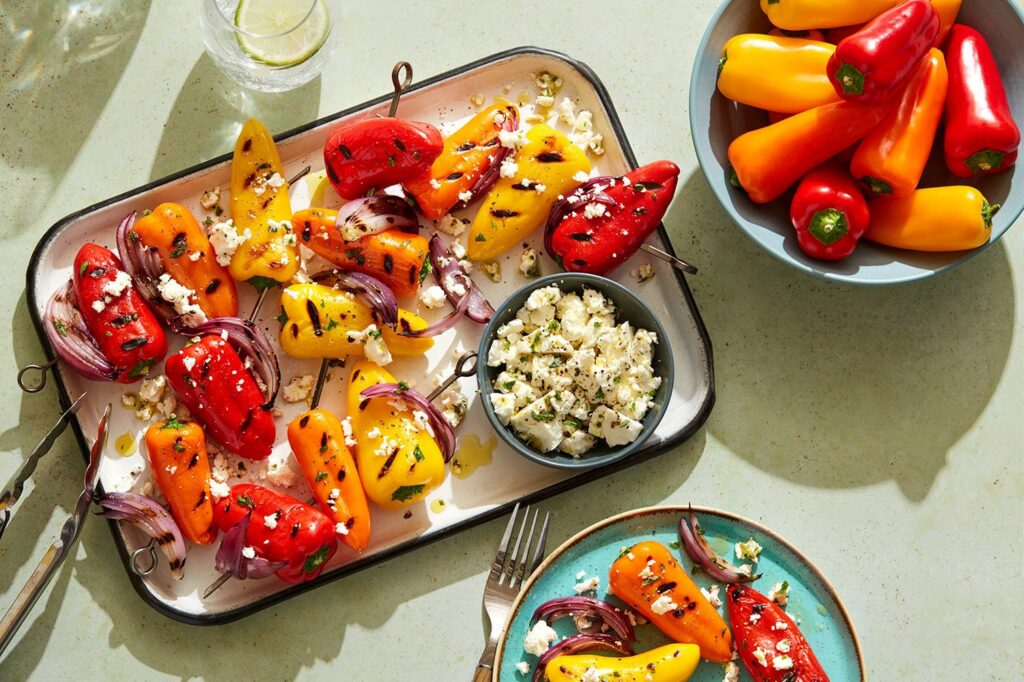 Sweet Thrills™ Mini Pepper Greek Skewers