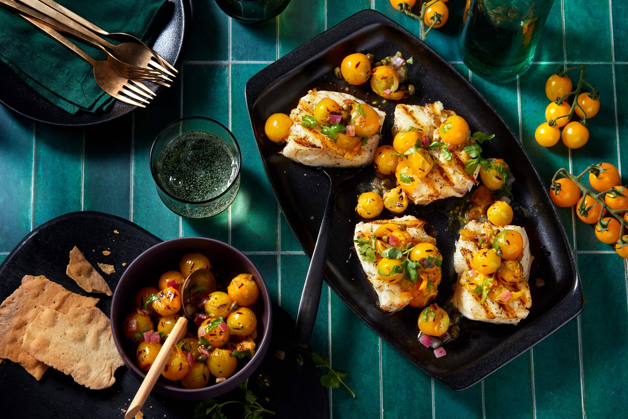 Grilled Tomato Salsa