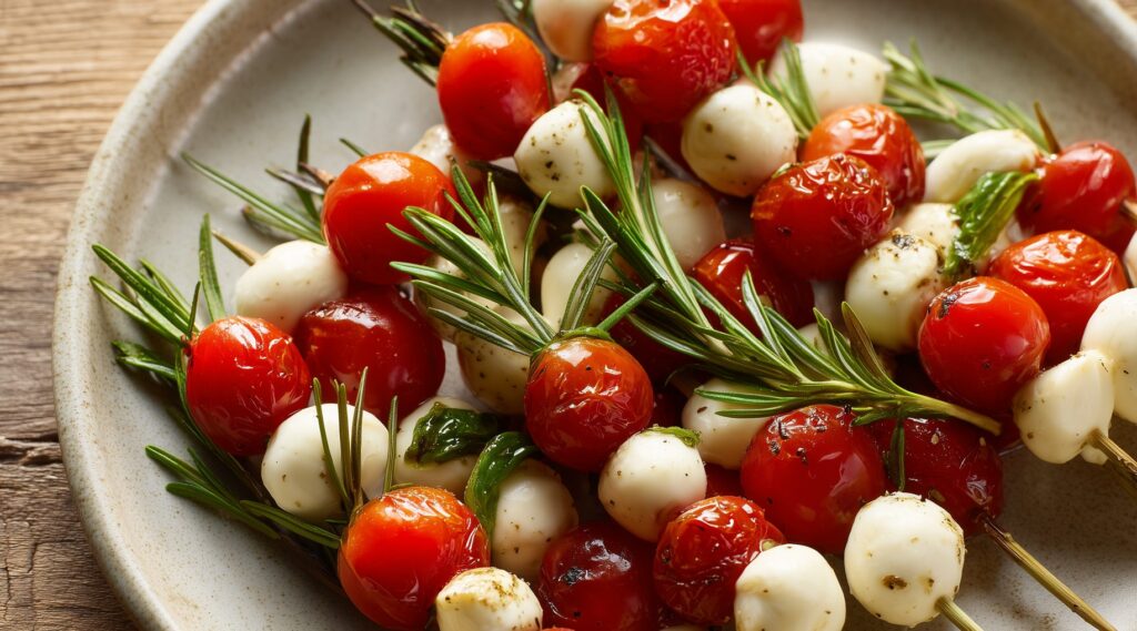 Rosemary Cherry Tomato Skewers