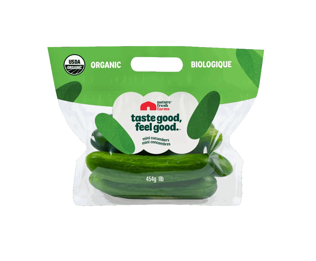 Organic Mini Cucumbers 1 lb