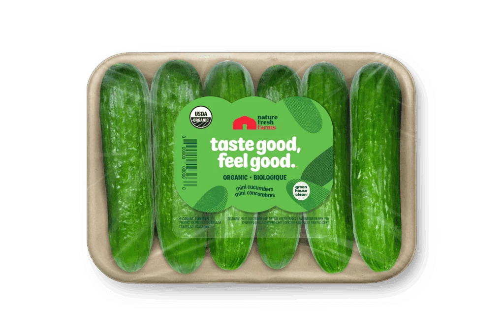Organic Mini Cucumbers 6 ct | 14 oz
